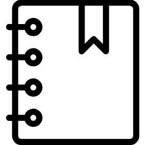 Notizbuch-Markierung